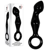 Adam & Eve's Sophisticated Black Glass Prostate Massager Prostate Toys